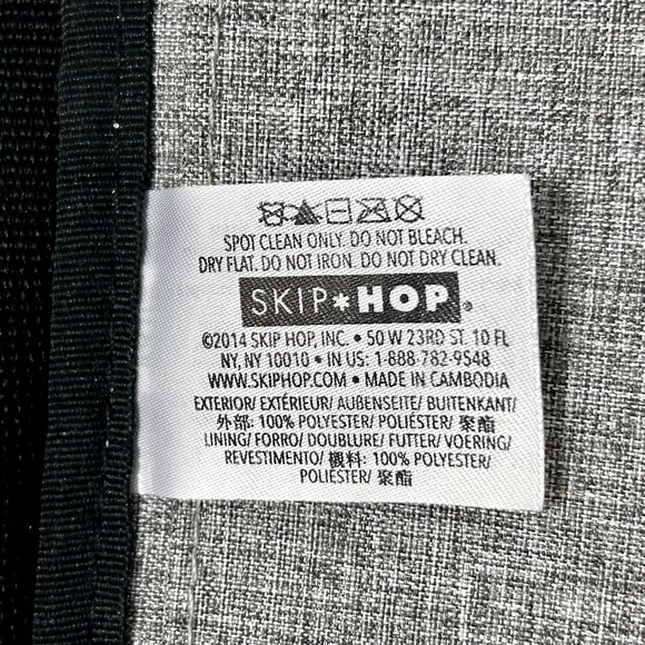 Skip Hop Portable Baby Changing Pad, Pronto, Grey Melange - Picture 3 of 4